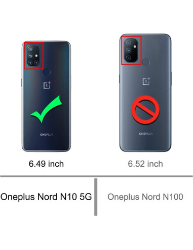 Funda Transparente Osophter para Oneplus Nord N10 5G TPU