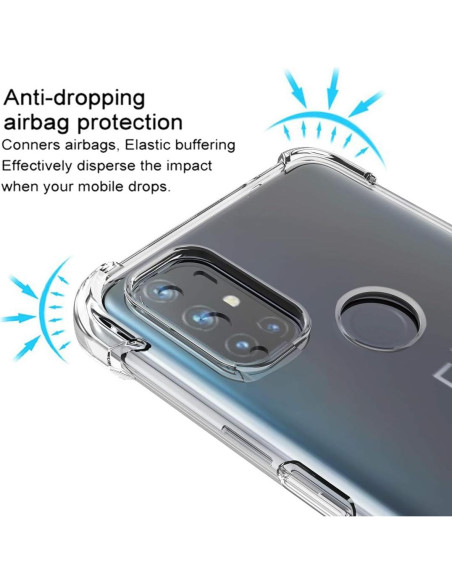 Funda Transparente Osophter para Oneplus Nord N10 5G TPU