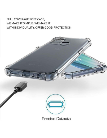 Funda Transparente Osophter para Oneplus Nord N10 5G TPU