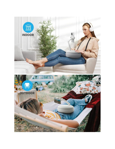 Soporte de Almohada para Teléfono Móvil SAIJI U Mini Gris