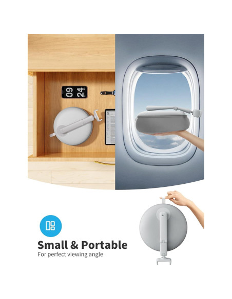 Soporte de Almohada para Teléfono Móvil SAIJI U Mini Gris