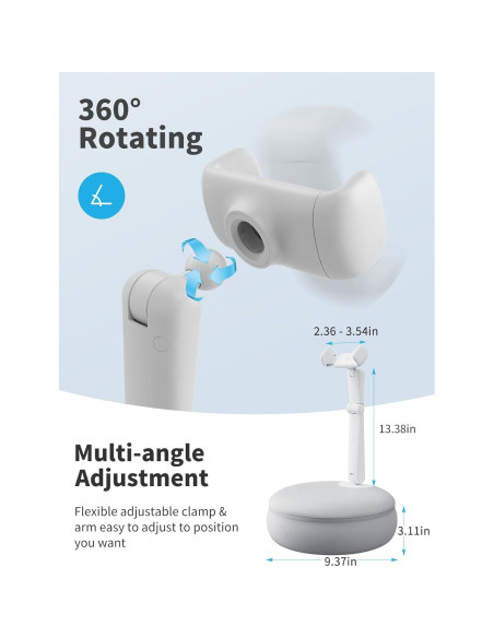 Soporte de Almohada para Teléfono Móvil SAIJI U Mini Gris