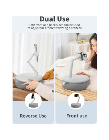 Soporte de Almohada para Teléfono Móvil SAIJI U Mini Gris