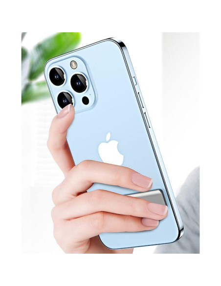 Soporte para Teléfono Móvil Kinizuxi Aluminio Plata Ajustable