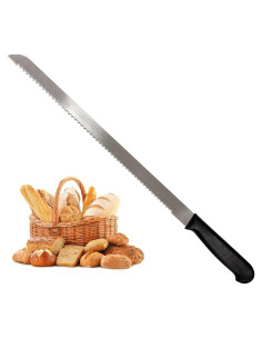 Cuchillo de Pan Serrado Kiss Core 46 cm Acero Inoxidable