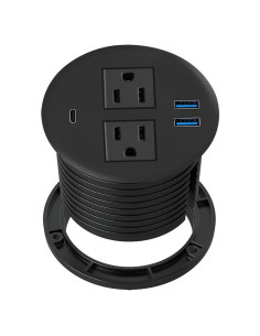 Toma de Corriente Empotrada Zeexant 65W USB-C 3 Pulgadas