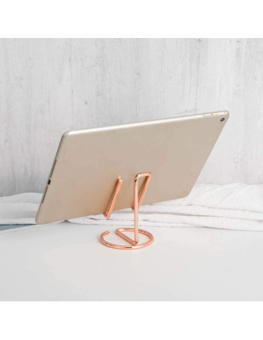 Soporte para Teléfono Móvil SIRMEDAL Metal Negro Universal