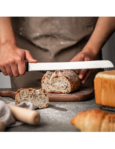 Cuchillo de Pan Serrado Kiss Core 46 cm Acero Inoxidable 2