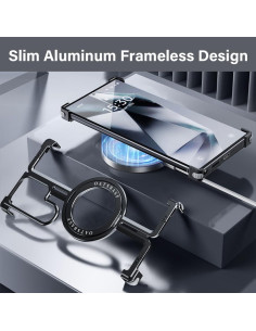 Funda Bumper Omio para Galaxy S25 Ultra Titanio Negro 2