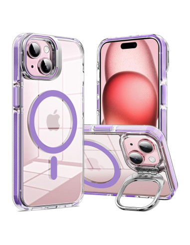 Funda Hocase para iPhone 14 Plus 6.7" con soporte y Magsafe