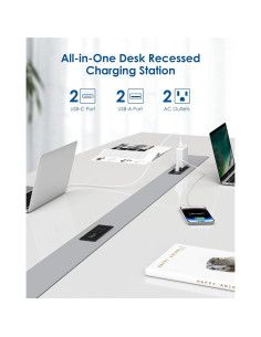 Toma de Corriente Empotrada USB-C 45W Dongguan, 2 AC 2