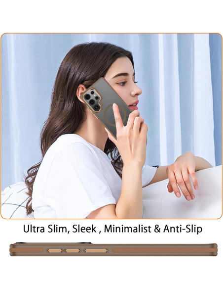 Funda para Samsung Galaxy S25 Ultra Magnética con Soporte