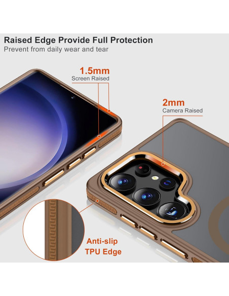 Funda para Samsung Galaxy S25 Ultra Magnética con Soporte