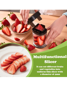 Cortadora de Frutas FATUXZ 032 - Gadget de Cocina Multifuncional 2