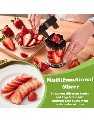 Cortadora de Frutas FATUXZ 032 - Gadget de Cocina Multifuncional