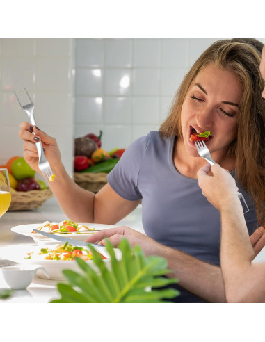 Cortador Tenedor de Sandía 2-en-1 CANIPHA Acero Inoxidable