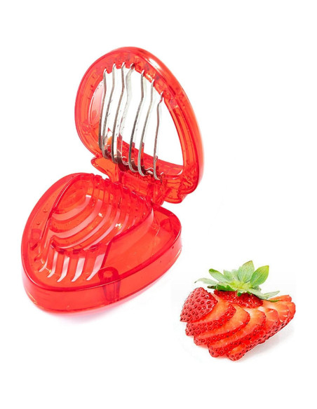 Cortador de Frutas y Huevos Duros Haipink Acero Inoxidable