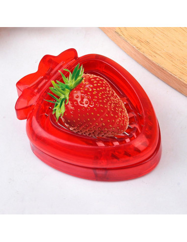 Cortador de Frutas y Huevos Duros Haipink Acero Inoxidable