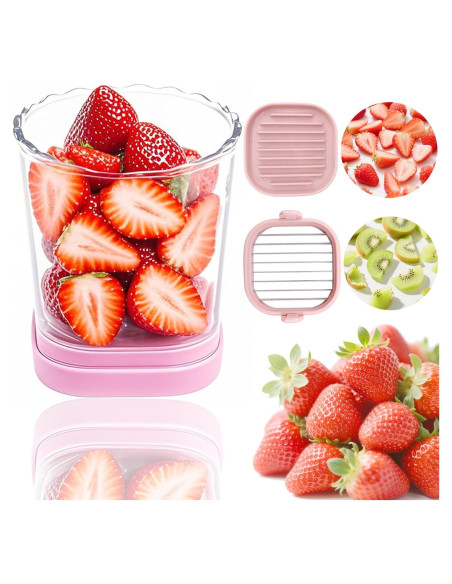 Copa Cortadora de Frutas JAYVAR, Cortador de Huevos y Verduras