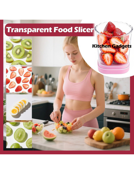 Copa Cortadora de Frutas JAYVAR, Cortador de Huevos y Verduras