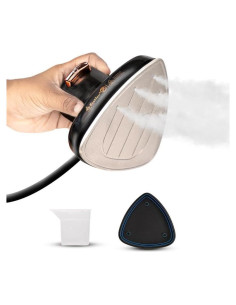 Plancha de Viaje EcoNour 2-en-1 Mini y Vaporizador Portátil