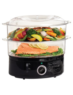 Vaporizador de Alimentos BELLA 7.4L Acero Inoxidable Negro