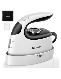 Mini Plancha de Viaje Sundu HT-2001 1000W Suela Cerámica