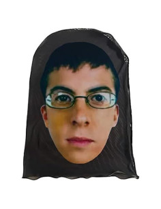 Máscara Facial Realista Malla Quenloop NT032 para Cosplay