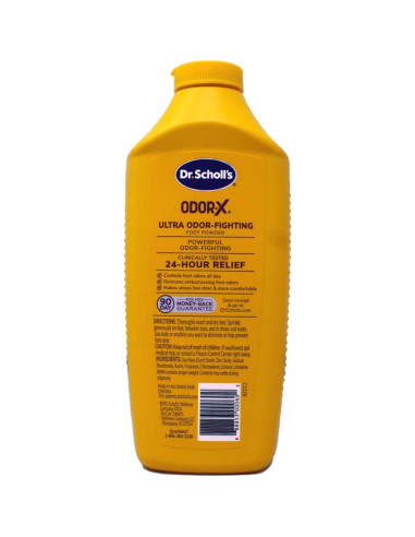 Polvo para pies Dr. Scholl's Odor-X Ultra 176 g