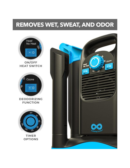 Secador de Botas Comfort Eterno 80 Min Secado Rápido