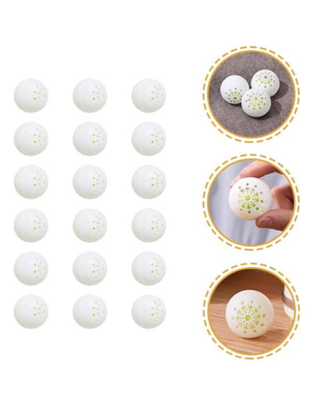 18 Bolas Desodorantes BESPORTBLE 4 cm para Zapatillas y Armarios