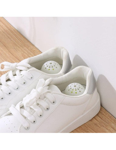 18 Bolas Desodorantes BESPORTBLE 4 cm para Zapatillas y Armarios