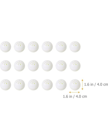 18 Bolas Desodorantes BESPORTBLE 4 cm para Zapatillas y Armarios