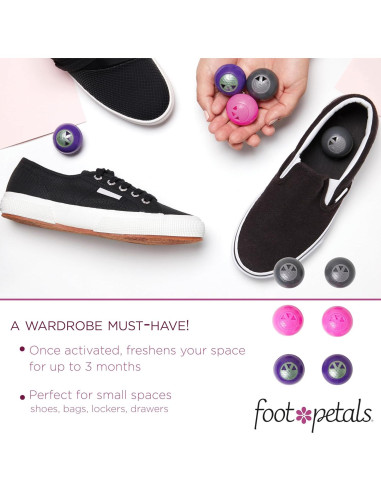Desodorantes para Zapatillas Foot Petals - Paquete de 6 Bolas