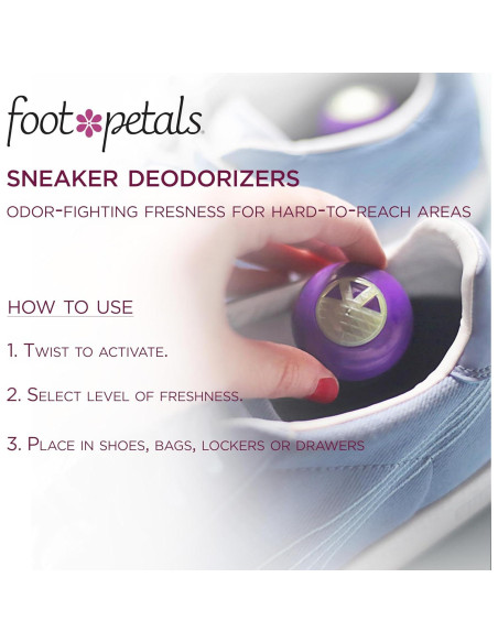 Desodorantes para Zapatillas Foot Petals - Paquete de 6 Bolas