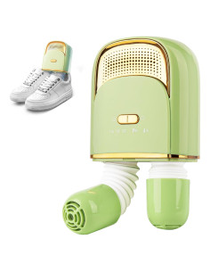 Secador de Botas Portátil XSMNER, Calentador 55C, Verde