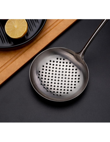 Cucharón colador ranurado FJNATINH acero inoxidable 304