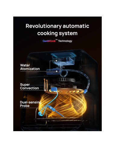 Freidora de aire Dreo ChefMaker 6 QT, Cocción inteligente