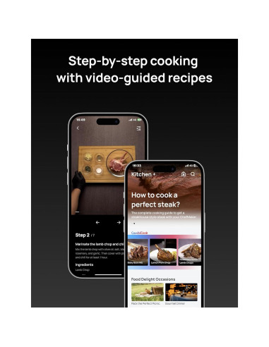 Freidora de aire Dreo ChefMaker 6 QT, Cocción inteligente