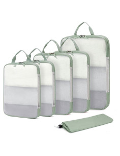 Set de Cubos de Compresión ECOHUB 6 Piezas Verde