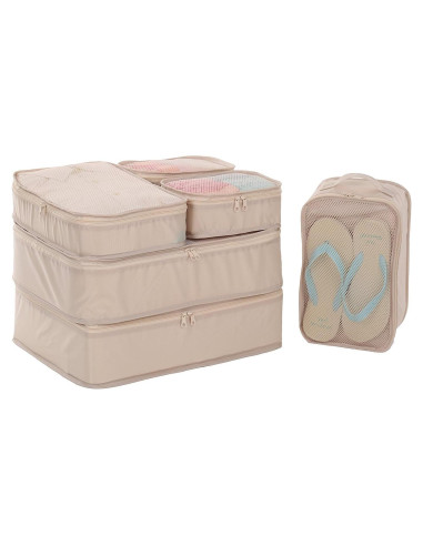 Cubos de Empaque de Viaje JJ POWER - 5 Piezas + Bolsa Zapatos