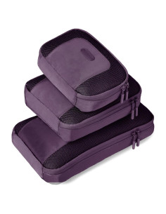 Set de 3 Cubos de Empaque Travelon Mora - Organizador de Viaje