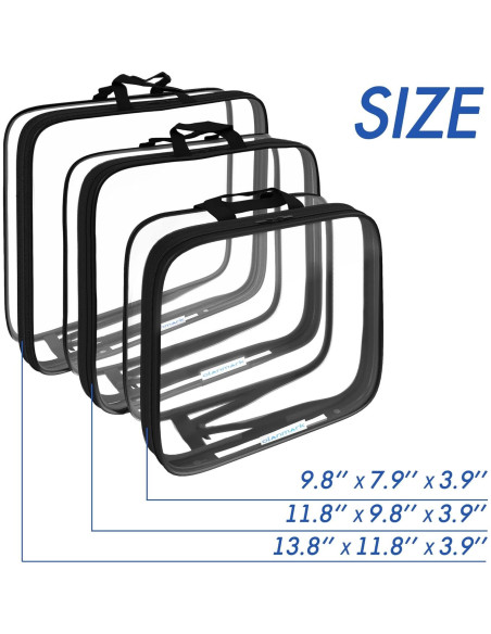 Set de 3 Cubos de Compresión Olanmark PVC Negro