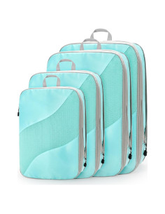 Paquete de 4 Cubos de Compresión JASGOOD para Viaje