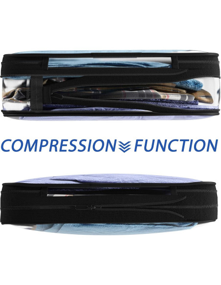 Set de 3 Cubos de Compresión Olanmark PVC Negro