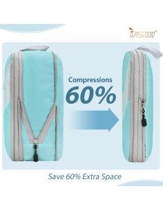 Paquete de 4 Cubos de Compresión JASGOOD para Viaje 2