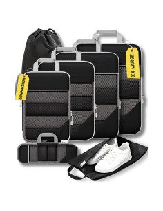 Juego de 7 Cubos de Compresión ORGANIEASY para Viaje