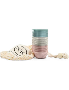 Moldes de Silicona Reutilizables La Cocina de Silicona 24 Pzs 2