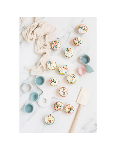 Moldes de Silicona Reutilizables La Cocina de Silicona 24 Pzs