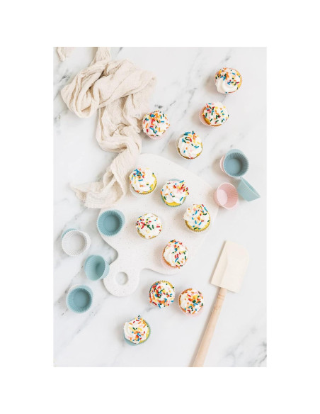 Moldes de Silicona Reutilizables La Cocina de Silicona 24 Pzs